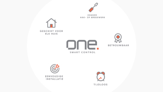 Voordelen van One Smart Control met logo