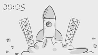 storyboard 5 schets uit animatie islide